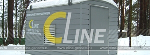Дизельная электростанция CLine CC50 в контейнерном исполнении для базы отдыха...