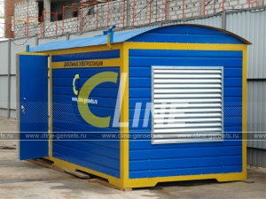 Дизельная электростанция Cline СV500 в контейнерном исполнении для складского комплекса