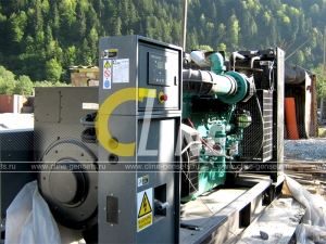 Дизельная электростанция Cline CC500 для строительной площадки в Северной Осетии