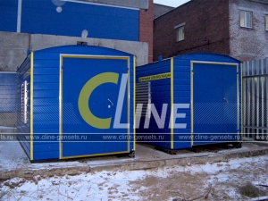 Дизельная электростанция Cline СС500 в контейнерном исполнении для производственного предприятия